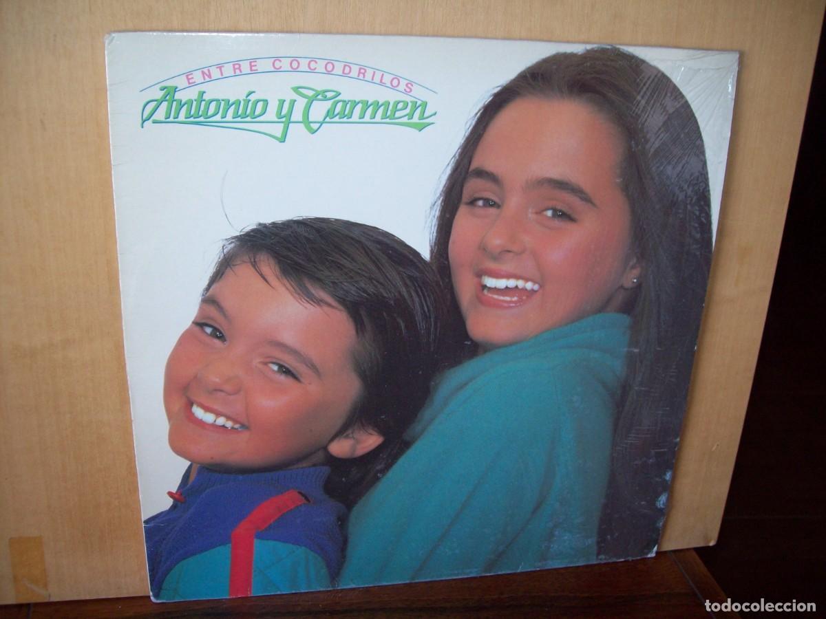 Discos de vinilo: ANTONIO Y CARMEN - ENTRE COCODRILOS - LP - Foto 1