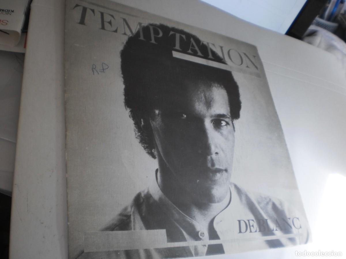 Discos de vinil: single de blanc. temptation. the lady's a fool. movie play 1982 spain (seminuevo)