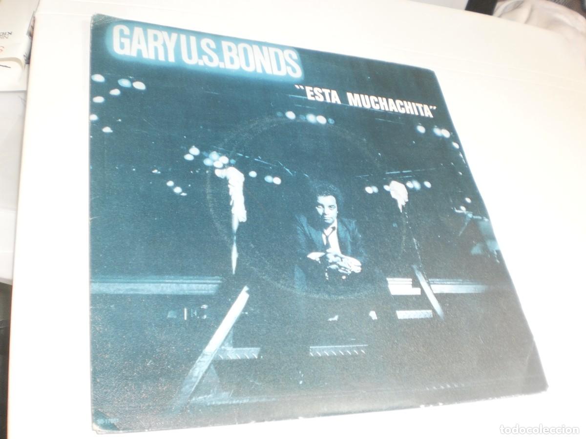 Discos de vinil: single gary u.s. bonds. esta muchachita. way back when. emi 1981 spain (seminuevo)