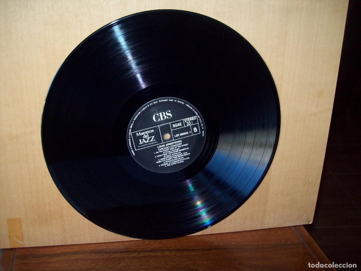Discos de vinilo: LOUIS ARMSTRONG - CHICAGO CONCERT - LP - Foto 4