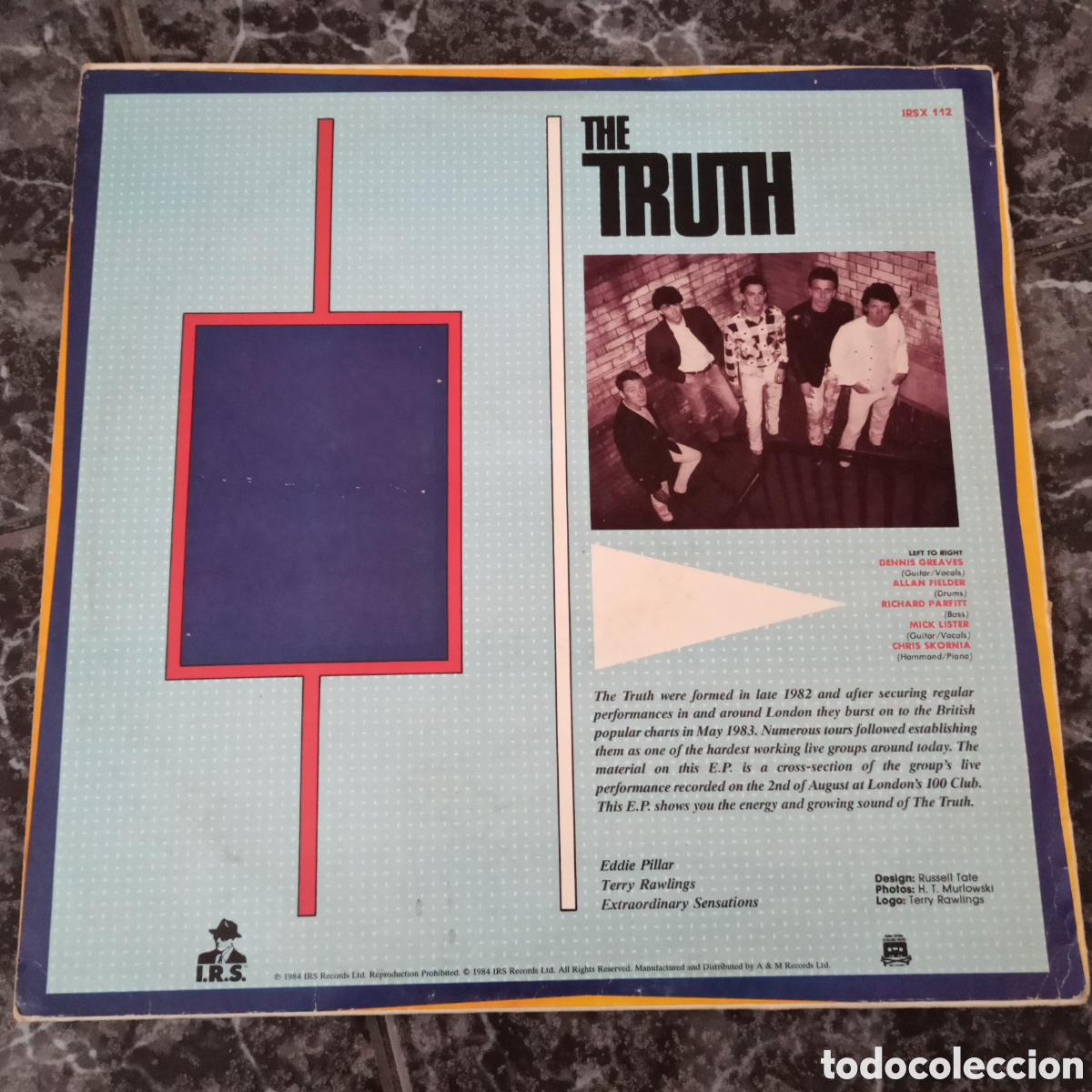 Discos de vinilo: The Truth - Five Live (12&rdquo;, EP) - Foto 2