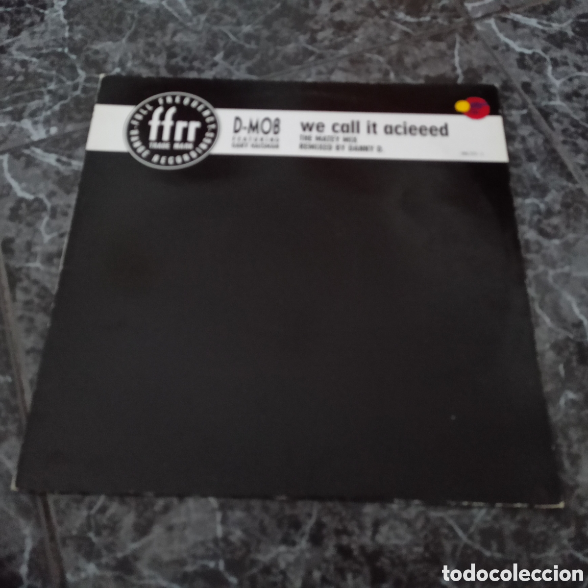 Discos de vinilo: D. Mob Featuring Gary Haisman - We Call It Acieed (12&rdquo;) - Foto 1