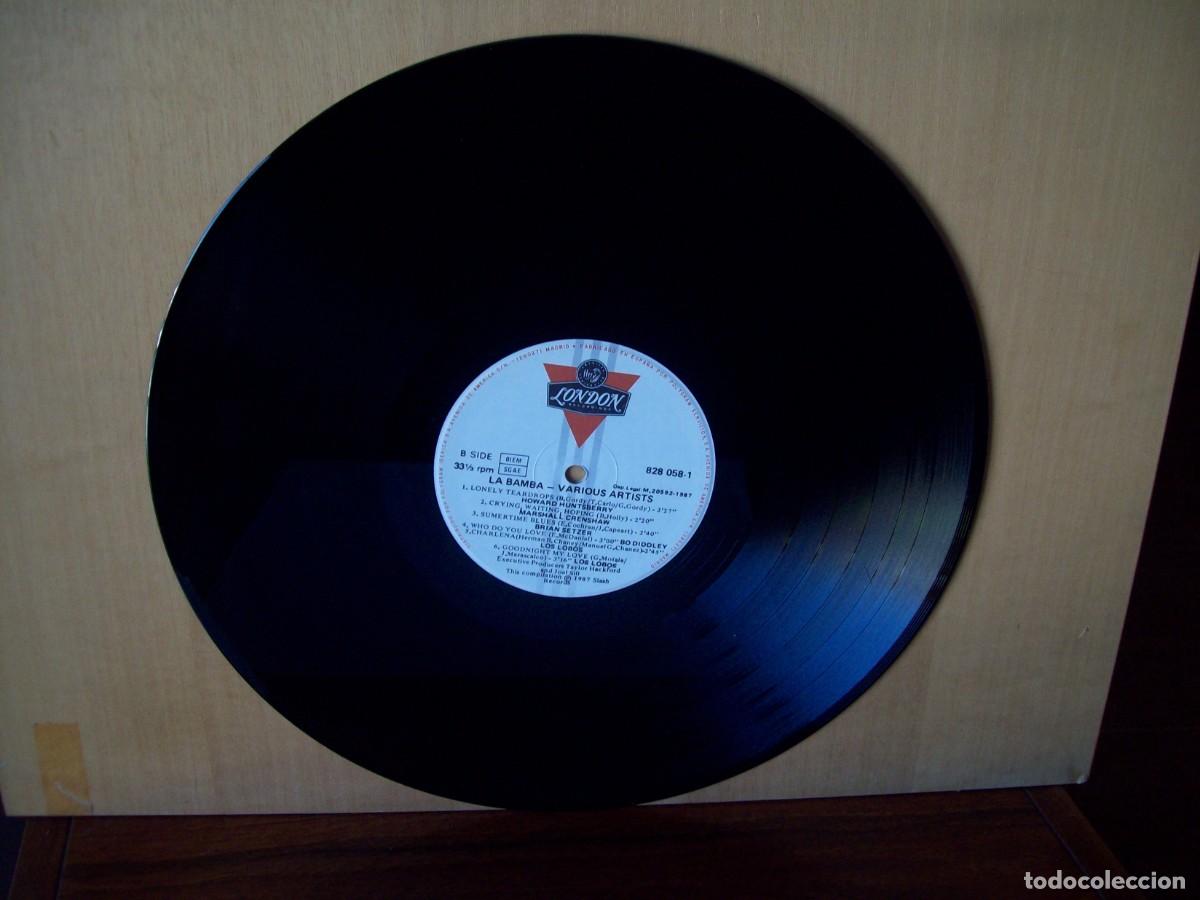 Discos de vinilo: LA BAMBA - LP BANDA SONORA ORIGINAL BSO 1987 - Foto 4