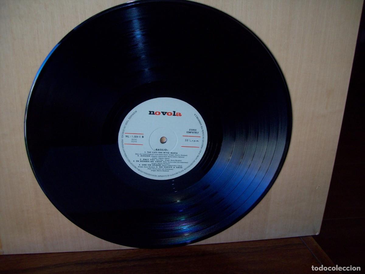 Discos de vinilo: BASILIO - LP 1973 12 CANCIONES - Foto 4