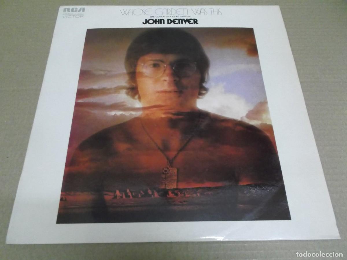 Discos de vinilo: JOHN DENVER (LP) WHOSE GARDEN WAS THIS A&Ntilde;O &ndash; 1975 - Foto 1
