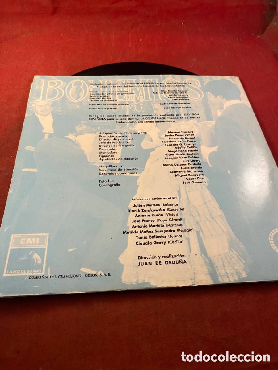 Discos de vinilo: BOHEMIOS - Foto 2