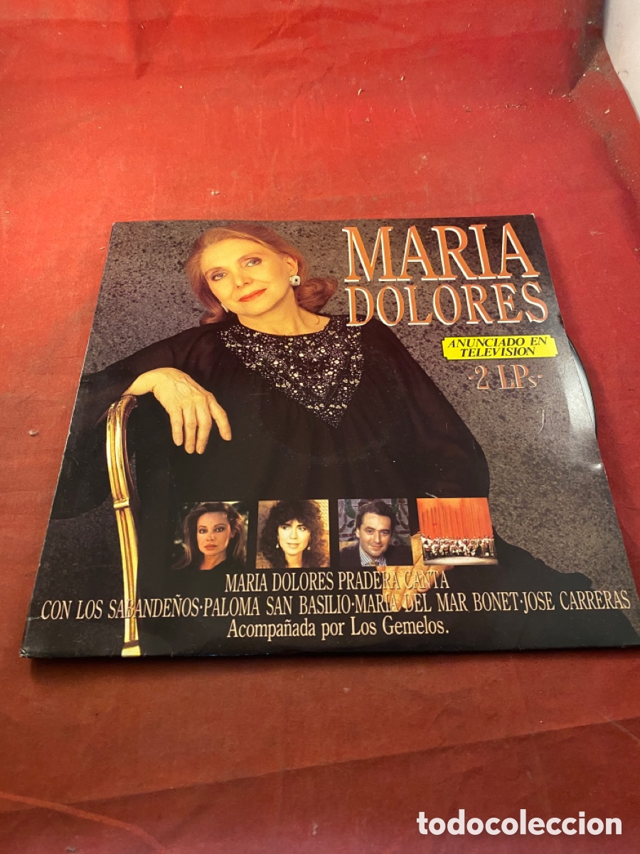 Discos de vinilo: MAR&Iacute;A DOLORES - Foto 1