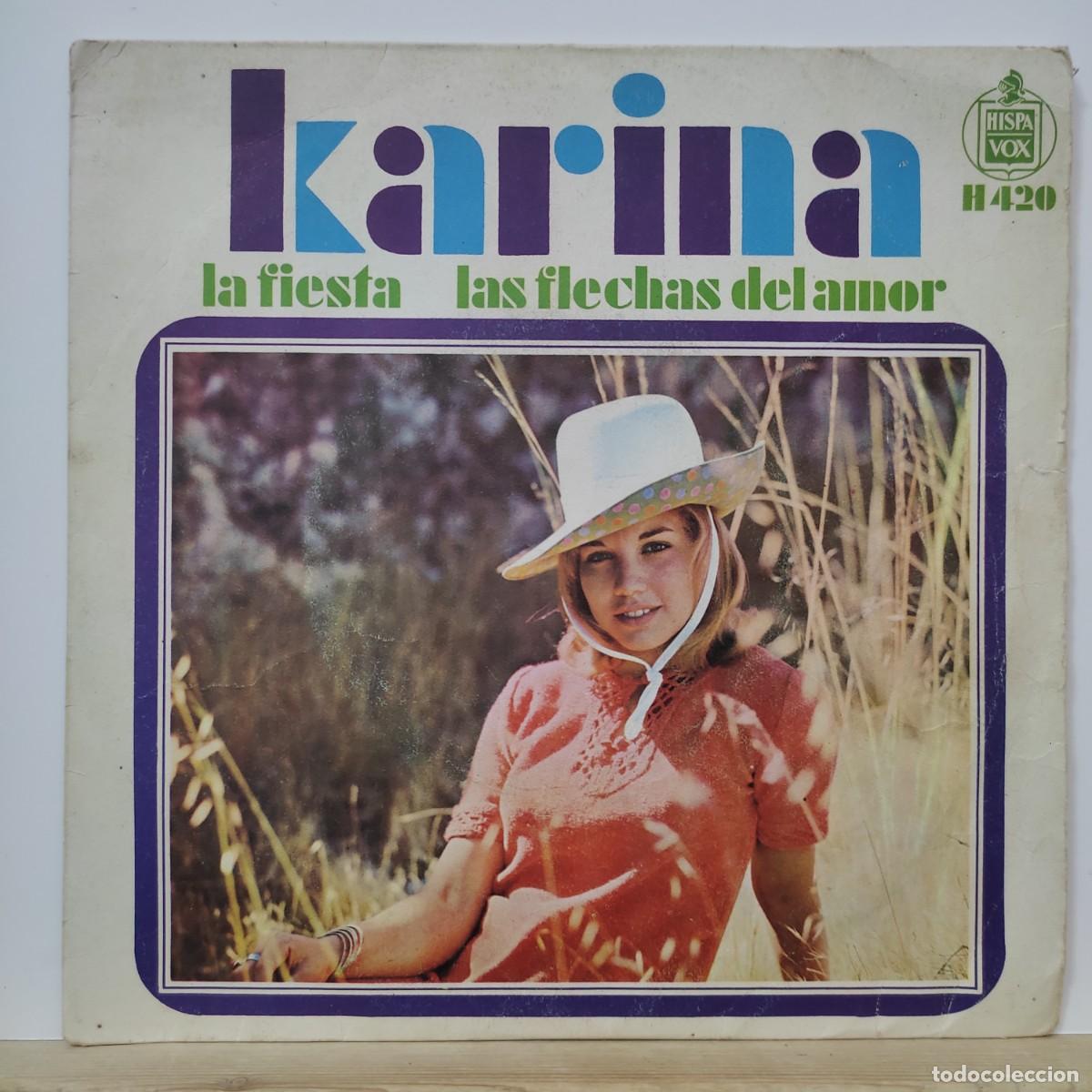 Discos de vinilo: Karina (la fiesta, las flechas del amor) - Foto 1