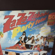 Discos de vinilo: SARAGOSSA BAND - ZA ZA ZABADAK PARTY TOTAL 50 SUPER HITS - LP ARIOLA 1982.