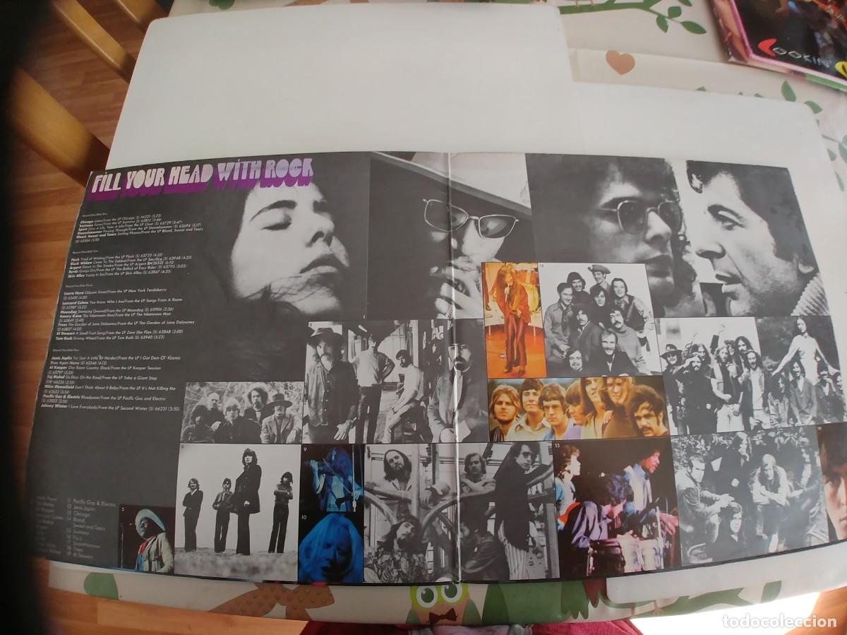 Discos de vinilo: FILL YOUR HEAD WITH ROCK-LP DOBLE - Foto 2