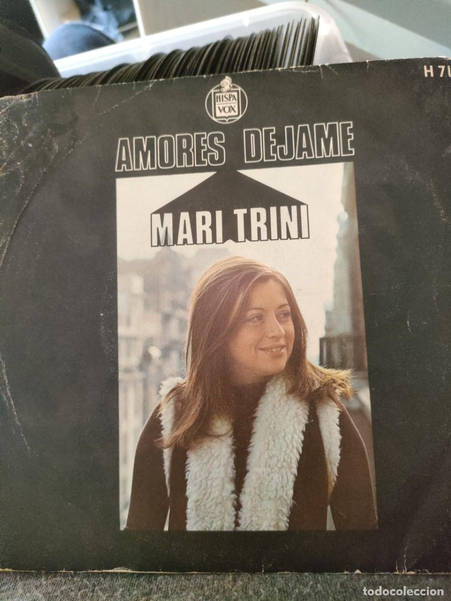 Discos de vinilo: MARI TRINI - AMORES, DEJAME - Foto 1