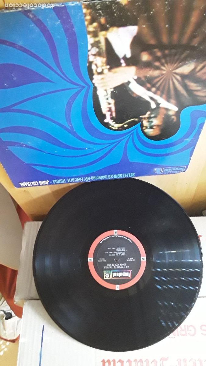 Discos de vinilo: John Coltrane My favorite things USA - Foto 1