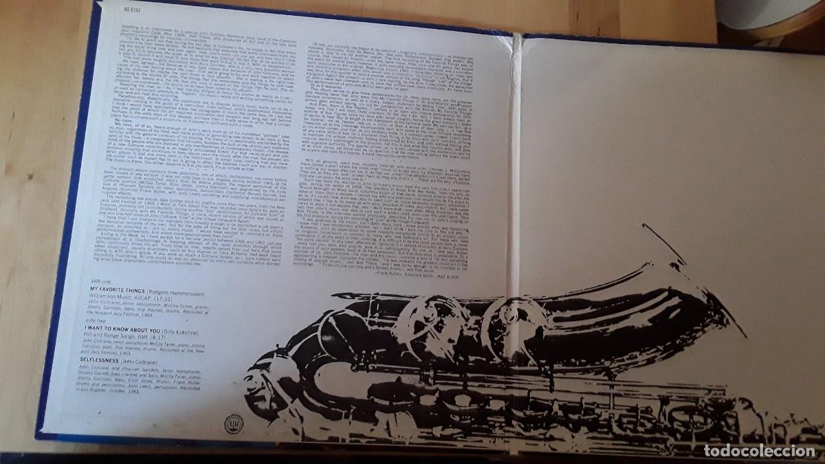 Discos de vinilo: John Coltrane My favorite things USA - Foto 2