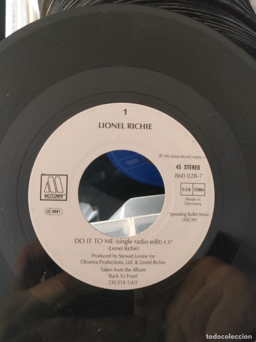 Discos de vinilo: LIONEL RICHIE - DO IT TO ME - Foto 1