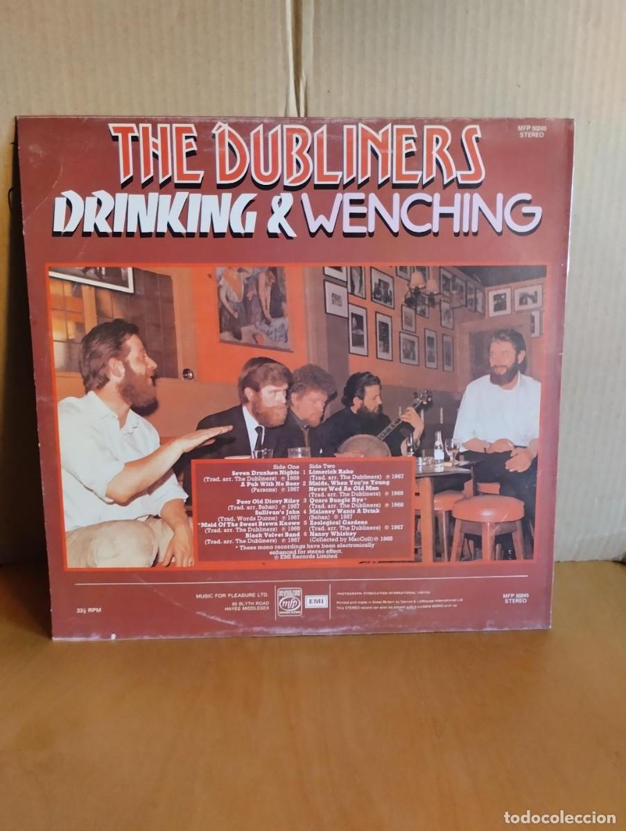 Discos de vinilo: THE DUBLINERS ---- DRINKING & WENCHING - Foto 2