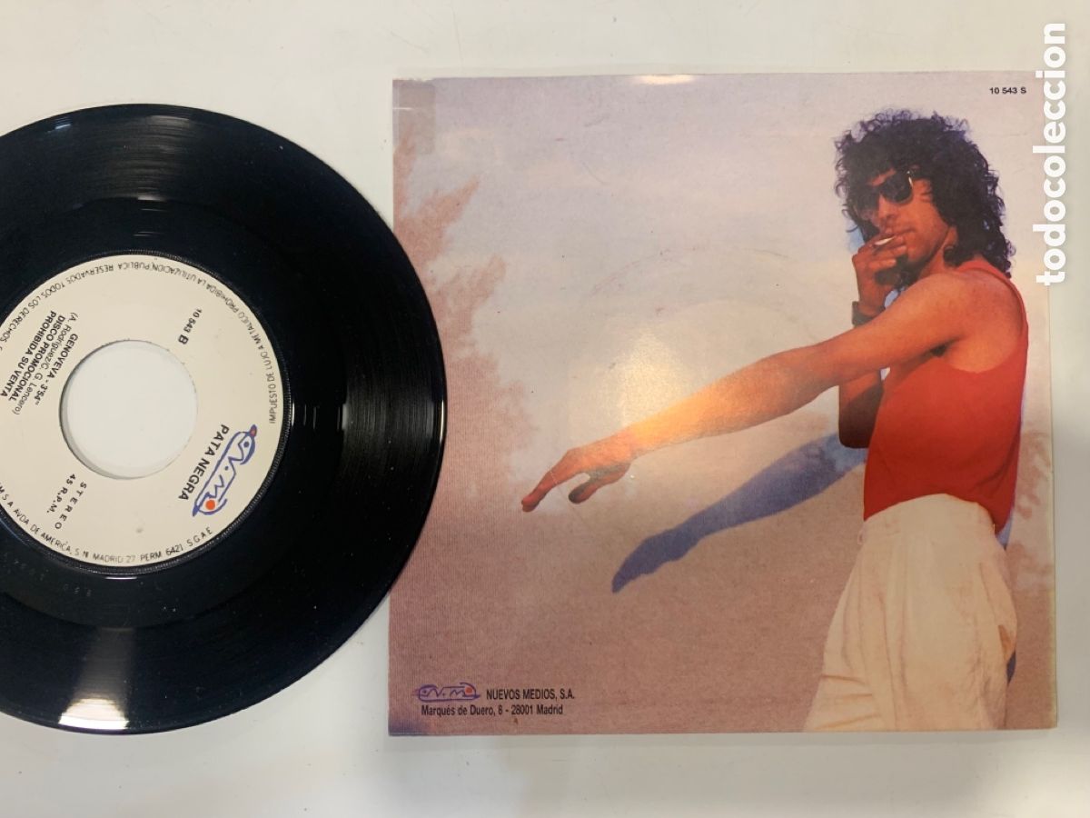 Discos de vinilo: single pata negra genoveva - Foto 2
