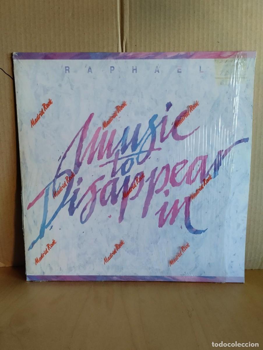 Discos de vinilo: RAPHAEL ---- MUSIC TO DISAPPEAR IN - Foto 1