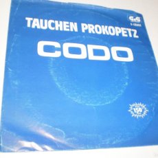 Discos de vinilo: SINGLE CODO. TAUCHEN PROKOPETZ. ANKA. GIG 1983 SPAIN (BUEN ESTADO)