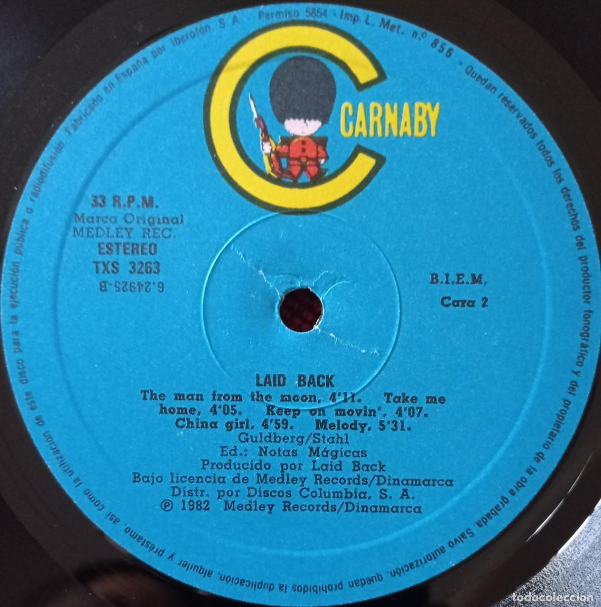Discos de vinilo: LAID BACK ** Laid Back ** VINILO LP ORIGINAL 1982 - Foto 4