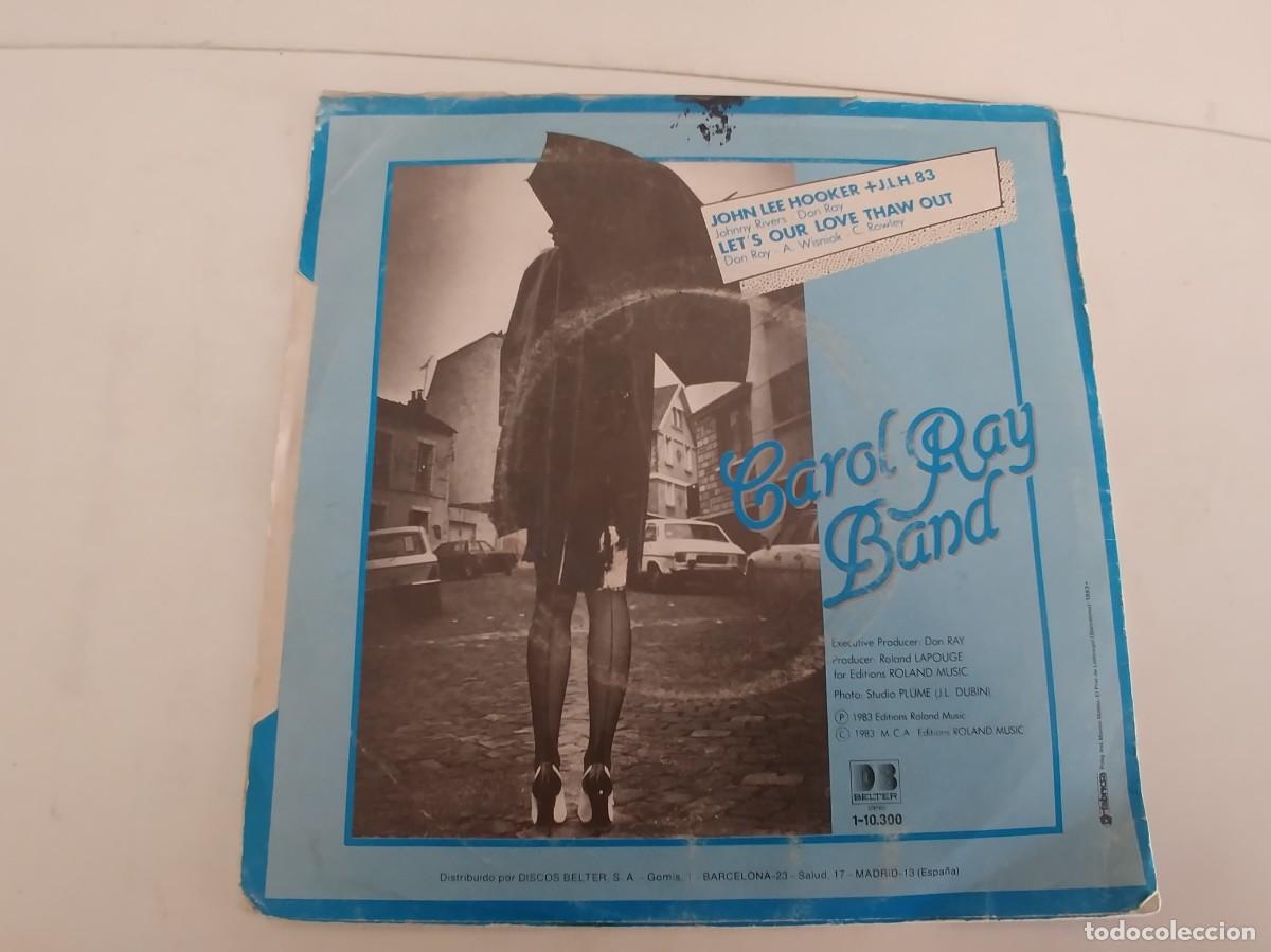 Discos de vinilo: BANDA DE CAROL RAY + JOHN LEE HOOKER-SINGLE - Foto 2