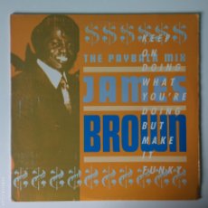 Discos de vinilo: JAMES BROWN ‎– THE PAYBACK MIX , USA 1988 POLYDOR MAXI 33