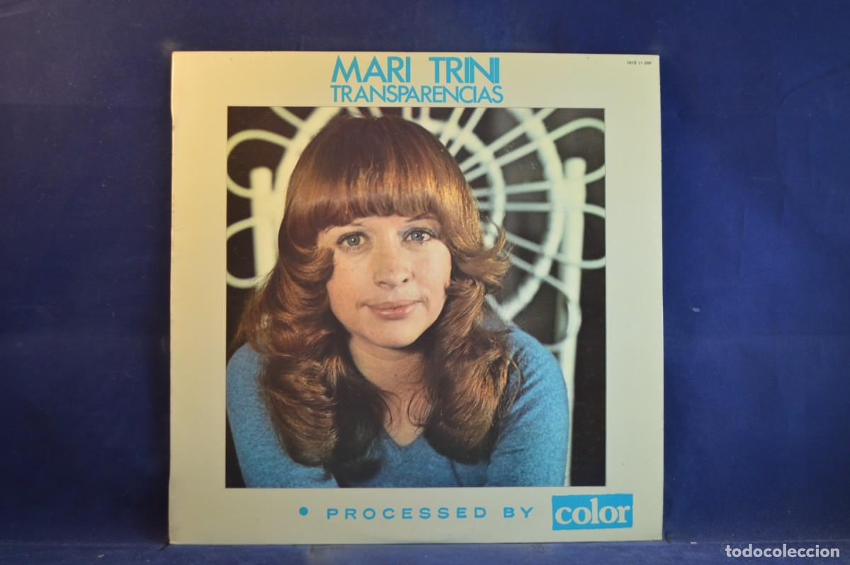Discos de vinilo: MARI TRINI - TRANSPARENCIAS - LP - Foto 1