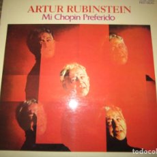 Discos de vinilo: ARTUR RUBINSTEIN - MI CHOPIN PREFERIDO LP - EDICION ESPAÑOLA - RCA 1974 STEREO - MUY NUEVO (5)