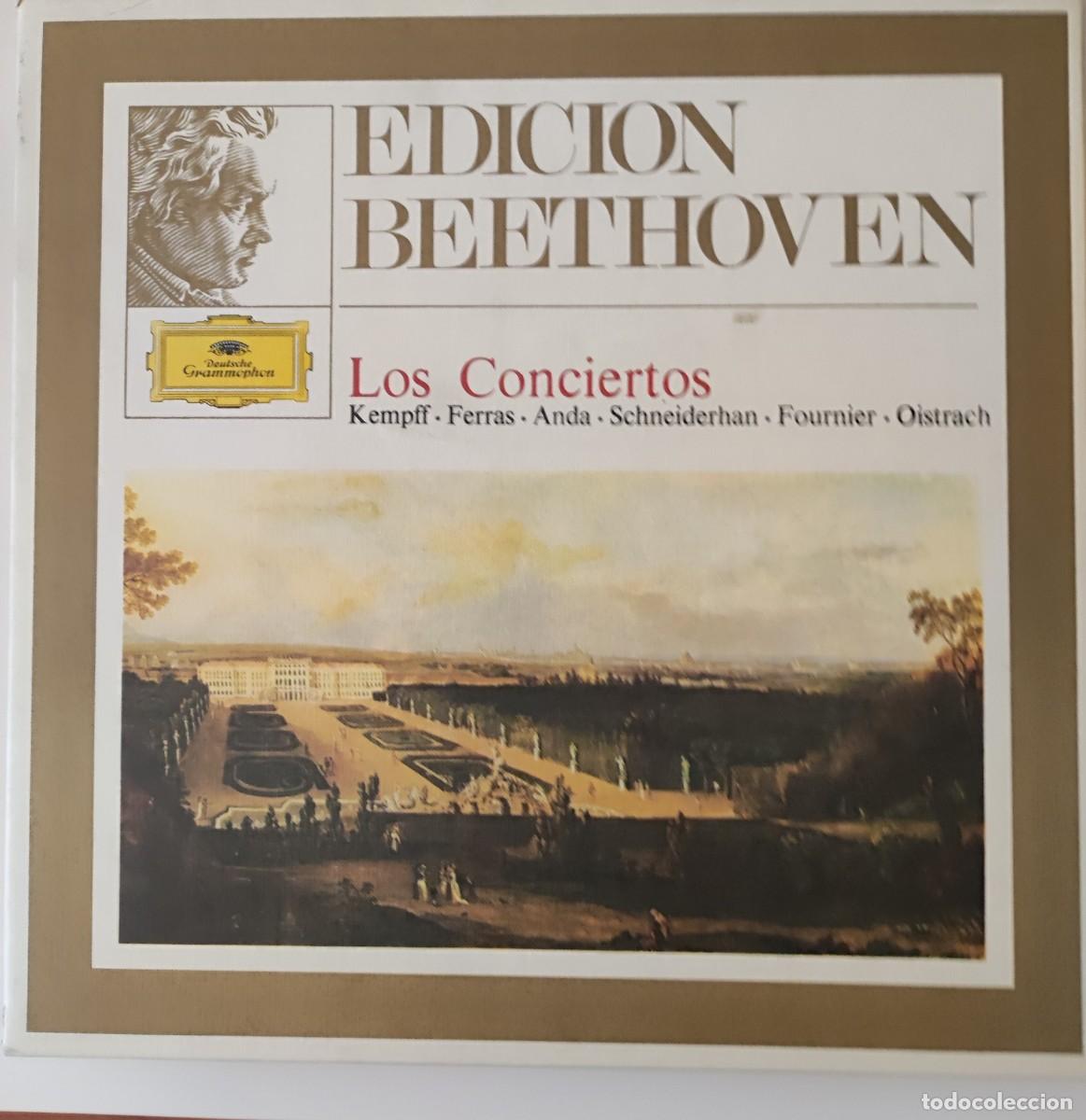 Discos de vinilo: Beethoven. LOS CONCIERTOS. VINILO - Foto 1