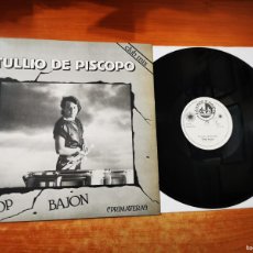 Discos de vinilo: TULLIO DE PISCOPO STOP BAJON 12” MAXI SINGLE VINILO DEL AÑO 1984 ESPAÑA ITALO DISCO 2 TEMAS