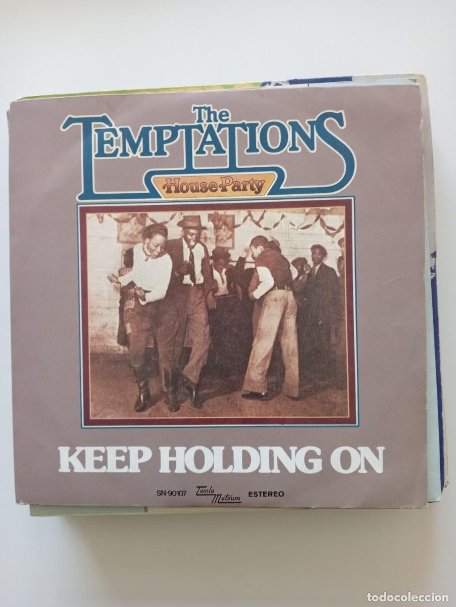 Discos de vinilo: The Temptations - Keep Holding On (7&rdquo;, Single) 1976 - Foto 1