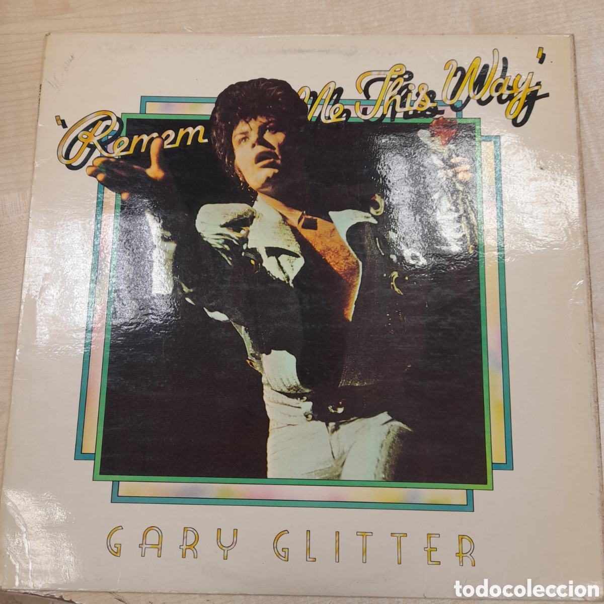 Discos de vinilo: Gary Glitter. Remember me this way - Foto 1