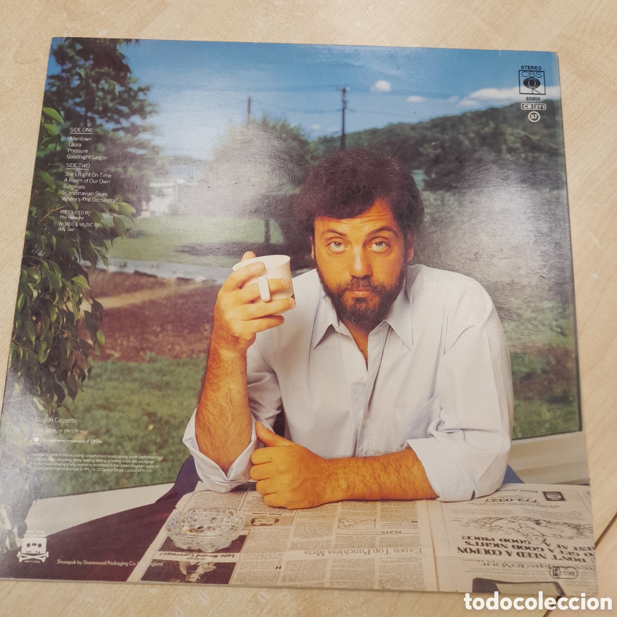 Discos de vinilo: Billy Joel. The nylon curtain - Foto 2