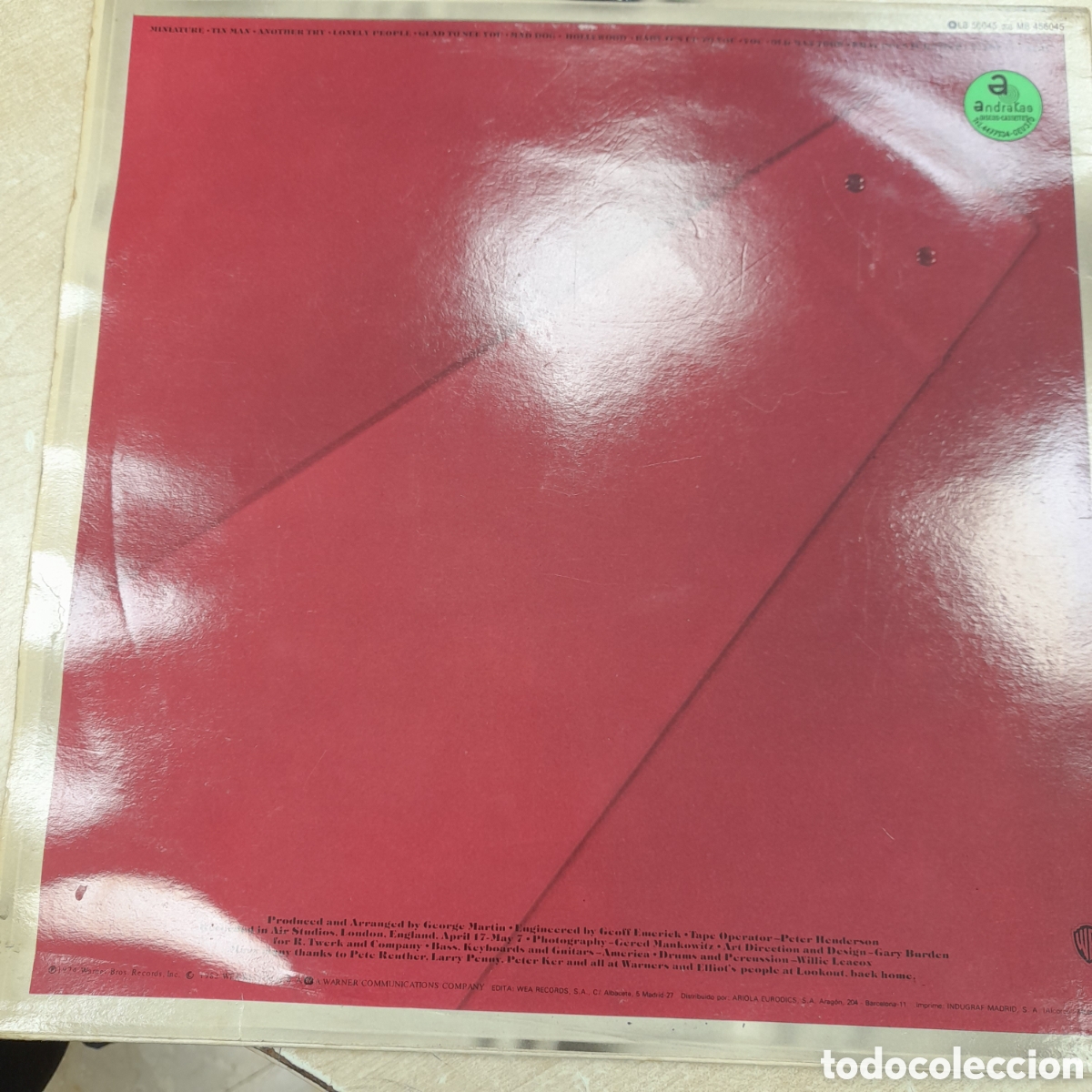 Discos de vinilo: Am&eacute;rica. Holiday. LP - Foto 2