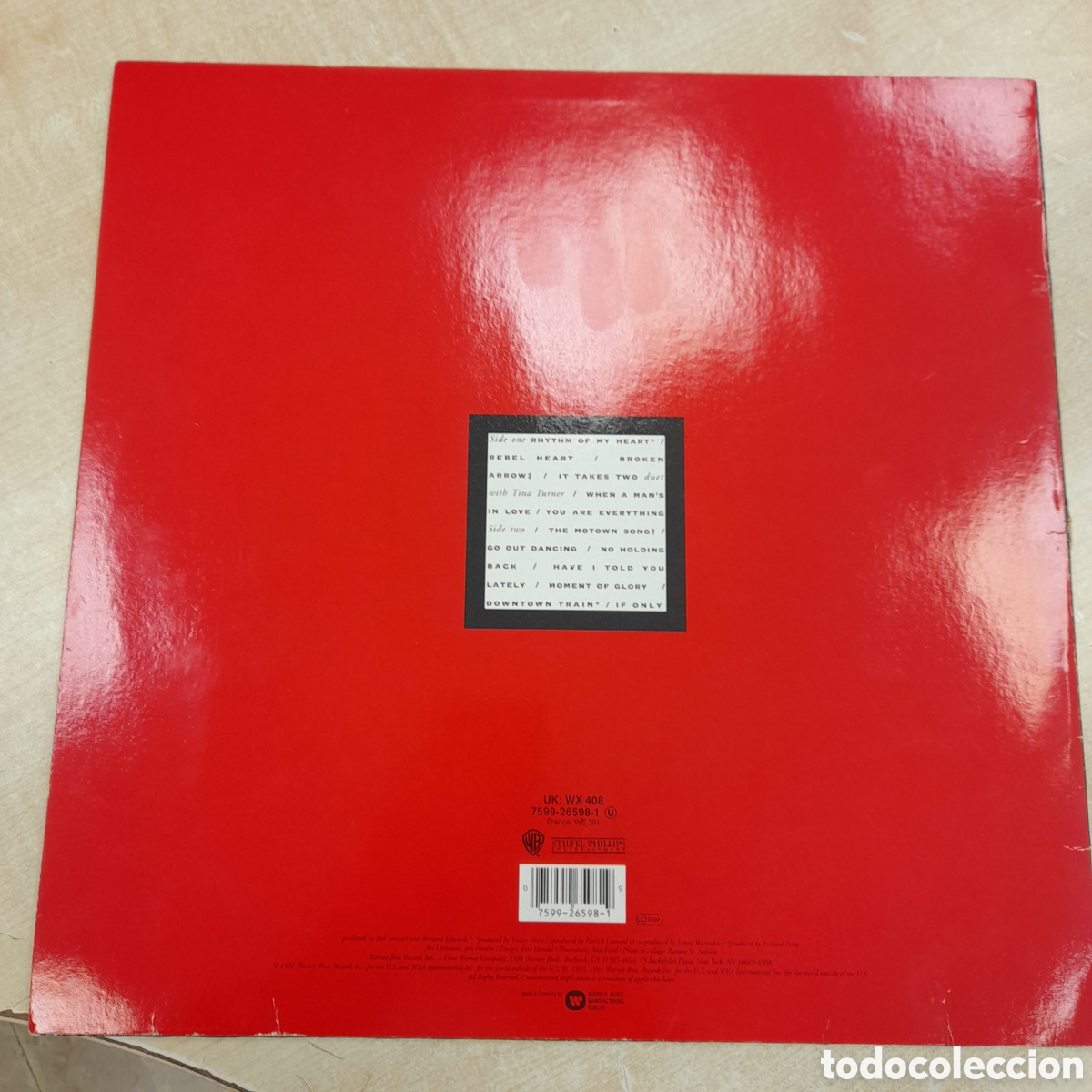 Discos de vinilo: Rod Steward. Vagabundo heart - Foto 2