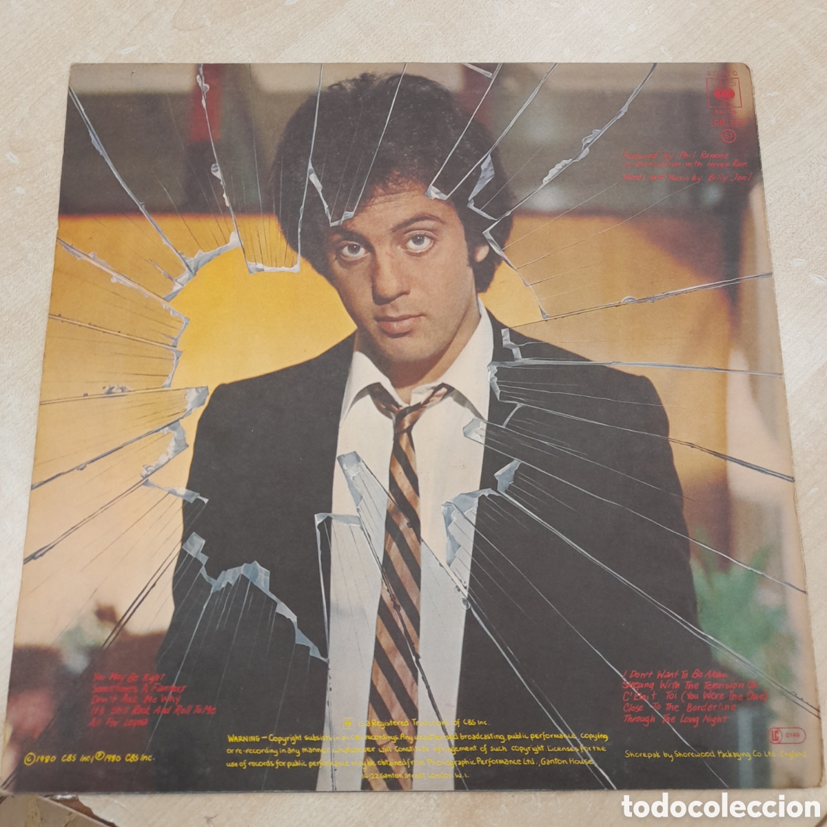 Discos de vinilo: Billy Joel. Glas houses - Foto 2