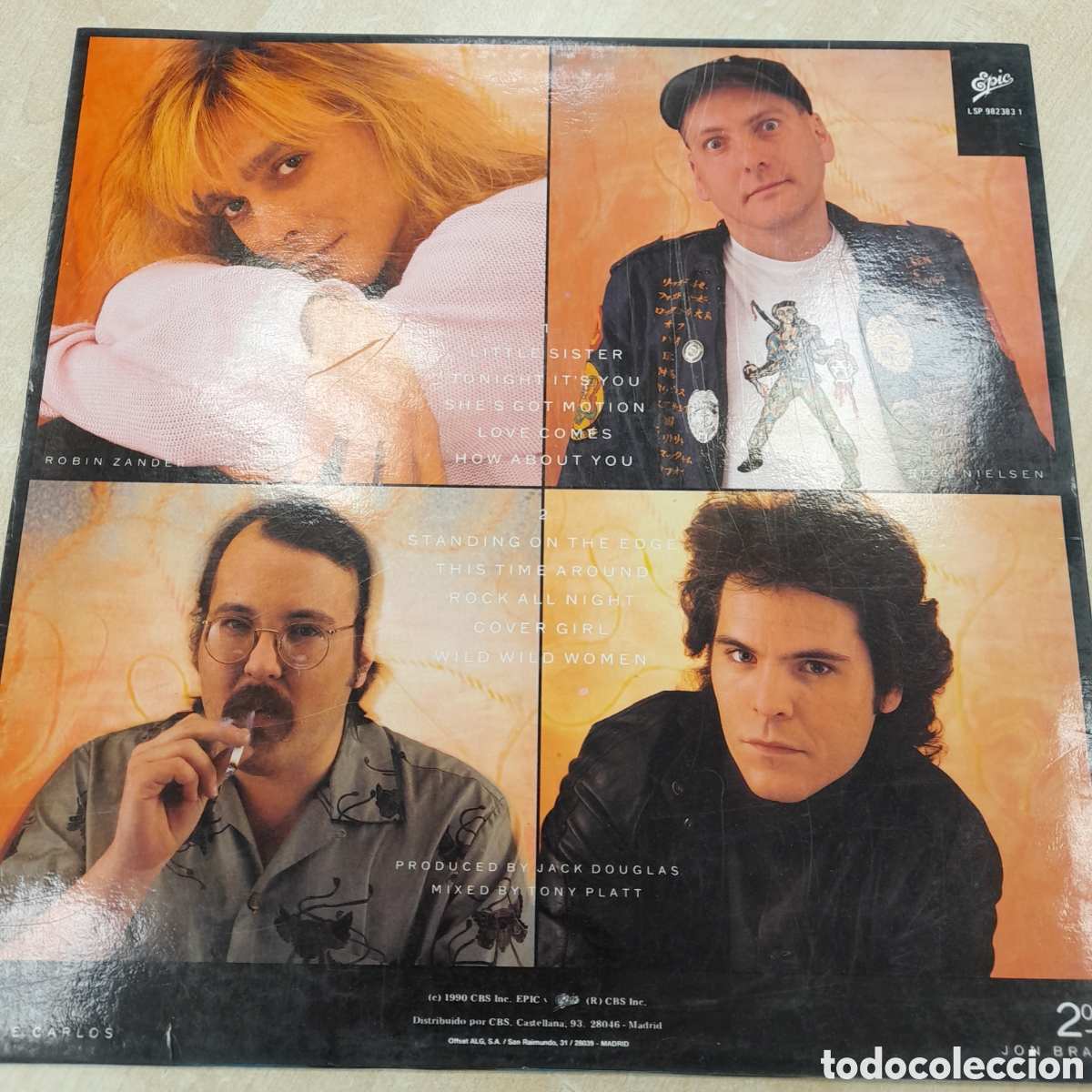 Discos de vinilo: Cheap trick. Sandino on the edge - Foto 2