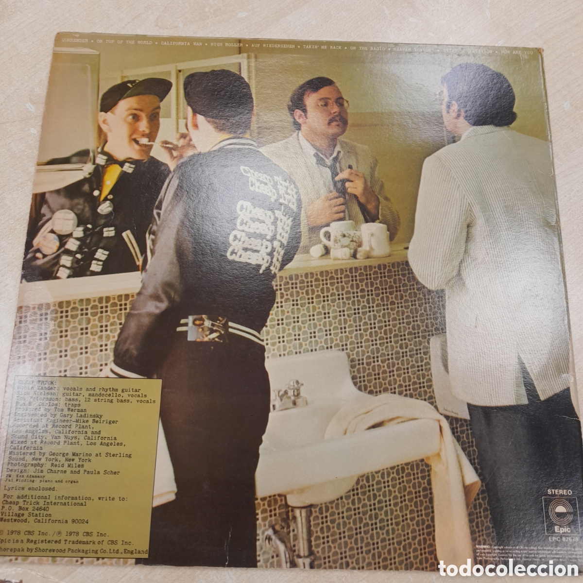Discos de vinilo: Cheap trick. Heaven tonight - Foto 2