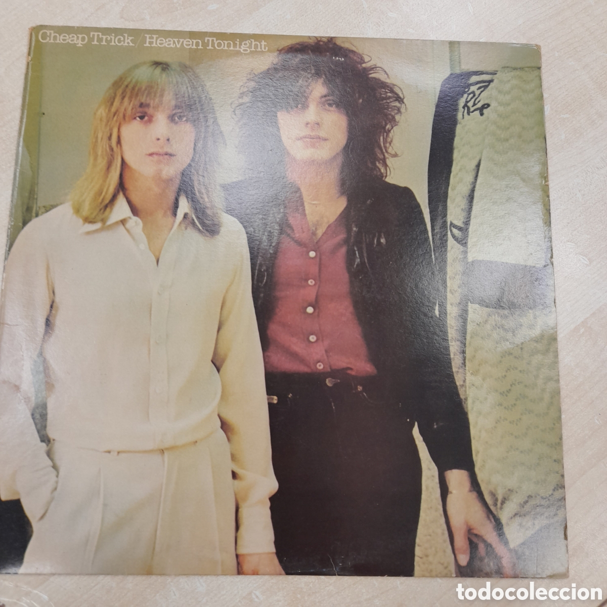 Discos de vinilo: Cheap trick. Heaven tonight - Foto 1