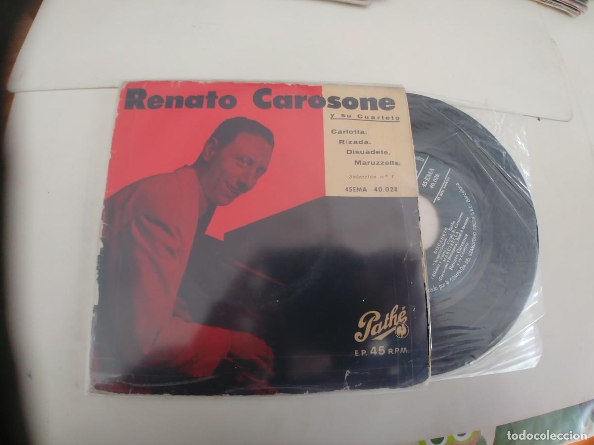 Discos de vinilo: RENATO CAROSONE-EP CARLOTTA +3 - Foto 1