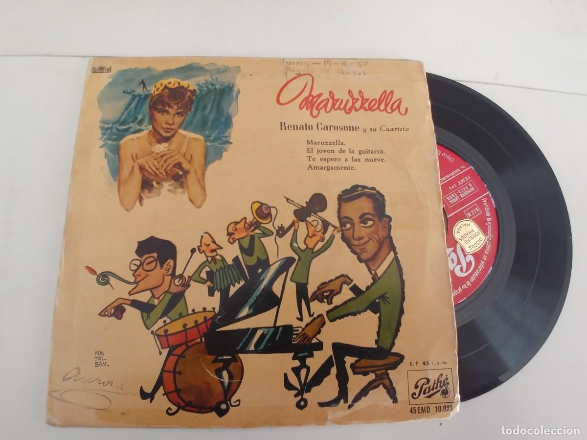 Discos de vinilo: RENATO CAROSONE-EP MARUZZELLA +3 - Foto 1