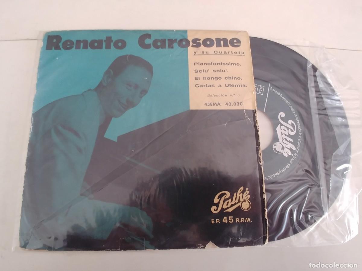 Discos de vinilo: RENATO CAROSONE-EP PIANOFORTISSIMO +3 - Foto 1