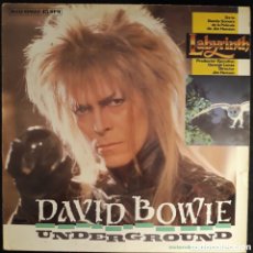 Discos de vinilo: DAVID BOWIE – UNDERGROUND (EXTENDED DANCE MIX). 1986, ESPAÑA. VINILO, 12”, 45 RPM, MAXI-SINGLE