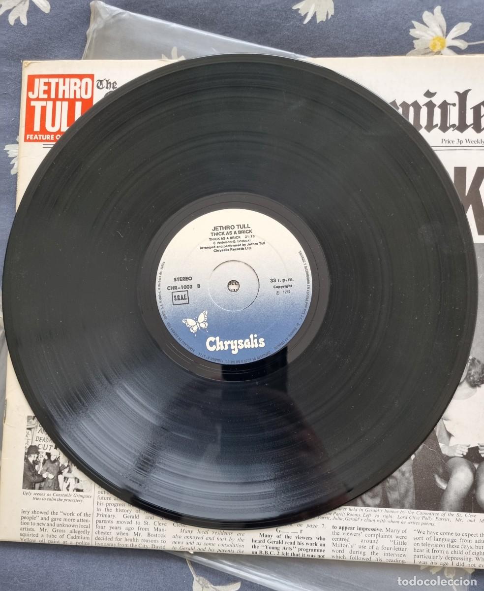 Discos de vinilo: Jethro Tull - Thick as a brick - Foto 3