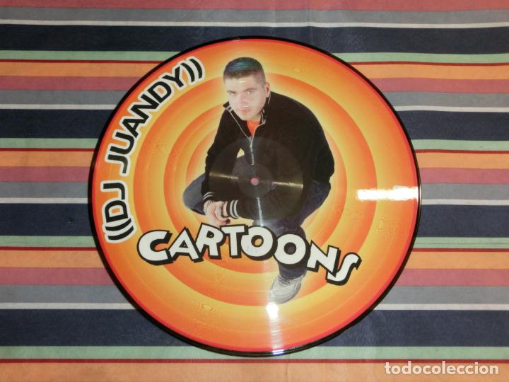 Discos de vinilo: DJ Juandy &ndash; Cartoons (PICTURE DISC) - Foto 1