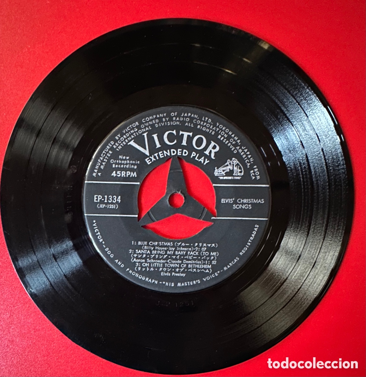 Discos de vinilo: Elvis Presley. Jap&oacute;n. 1968 - Foto 3