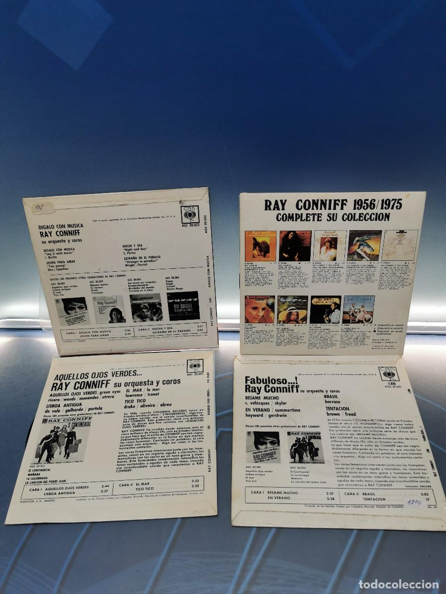 Discos de vinilo: Lote 4 eps, vinilos, discos 7&rdquo;, RAY CONNIFF - Foto 6
