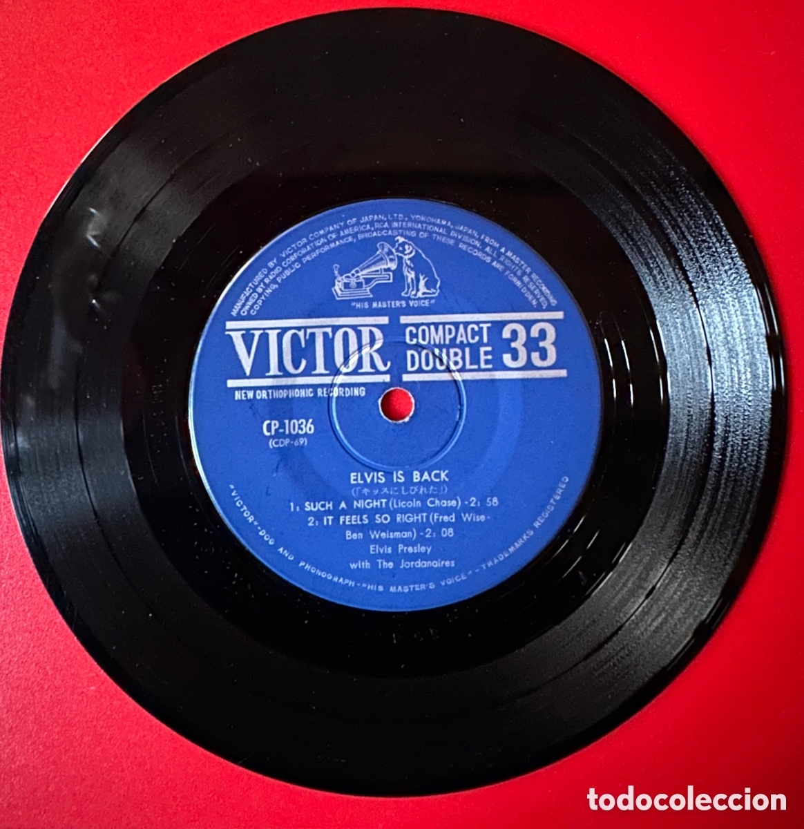 Discos de vinilo: Elvis Presley. Jap&oacute;n. - Foto 4