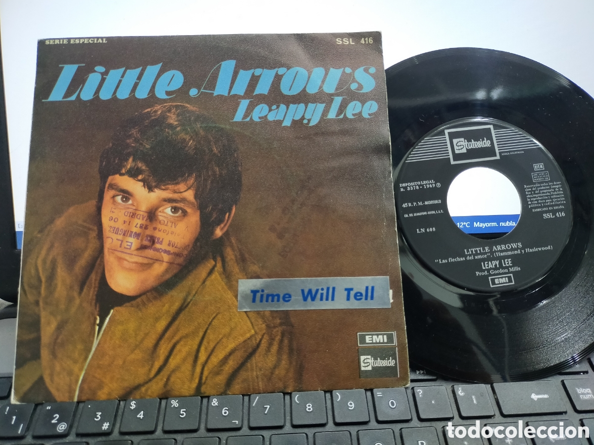 Discos de vinilo: Little arrows single leapy lee Espa&ntilde;a 1969 - Foto 1