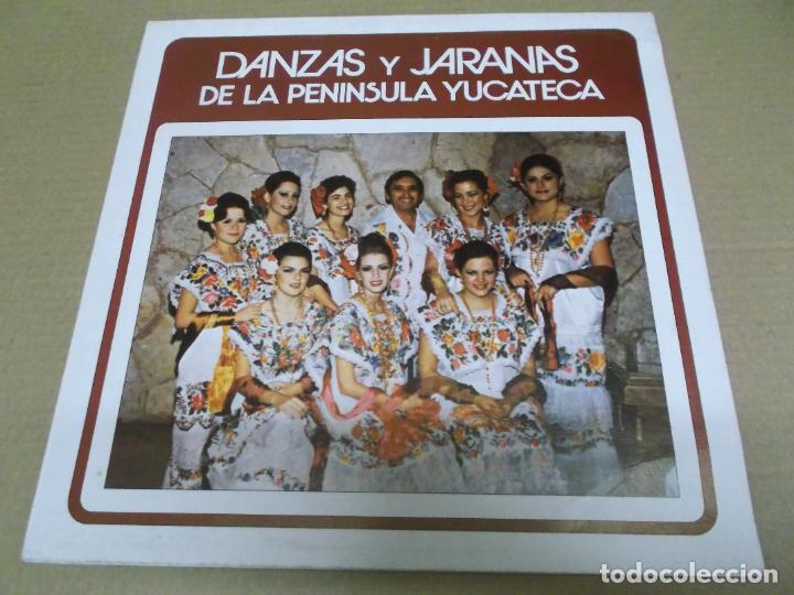 Discos de vinilo: DANZAS Y JARANAS DE LA PENINSULA YUCATECA (LP) ORQUESTA JARANERA A&Ntilde;O &ndash; 1980 &ndash; EDICION MEXICO
