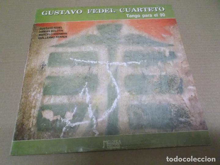Dischi in vinile: GUSTAVO FEDEL QUARTETO (LP) TANGO PARA EL 90 A&Ntilde;O &ndash; 1989 &ndash; EDICION ARGENTINA